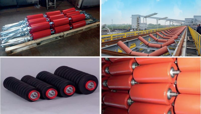 GALETS POUR CONVOYEURS À BANDE 