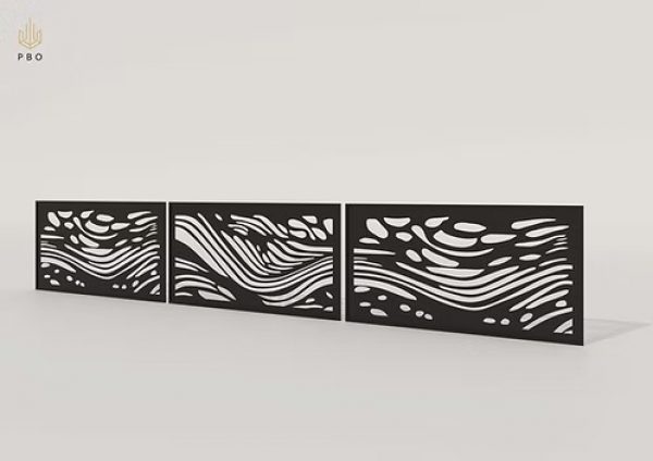 PANNEAUX DE CLÔTURE MÉTALLIQUES 