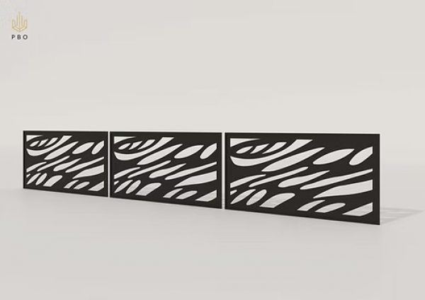 PANNEAUX DE CLÔTURE MÉTALLIQUES 