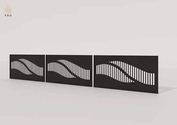 PANNEAUX DE CLÔTURE MÉTALLIQUES 