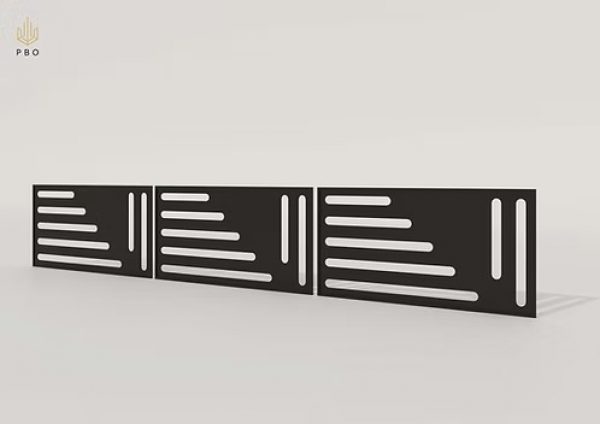 PANNEAUX DE CLÔTURE DÉCORATIFS 