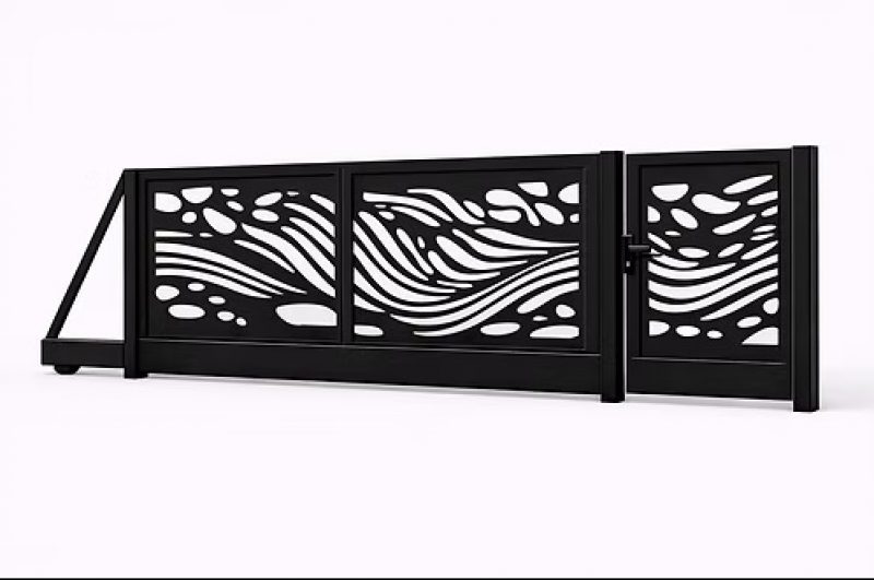 PORTES DE CLÔTURE EN ALUMINIUM 