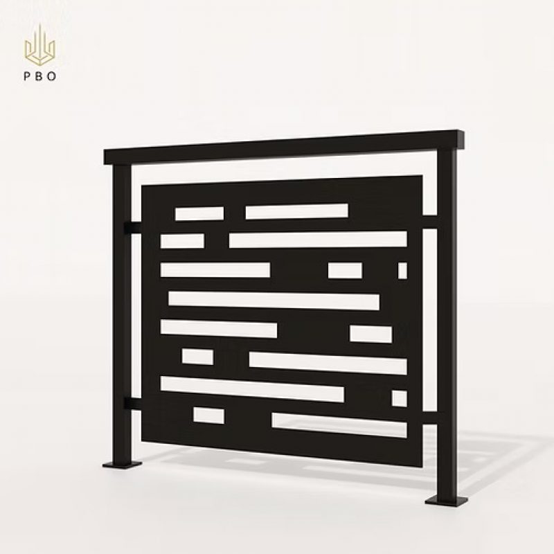 BALUSTRADES DE BALCON MÉTALLIQUES