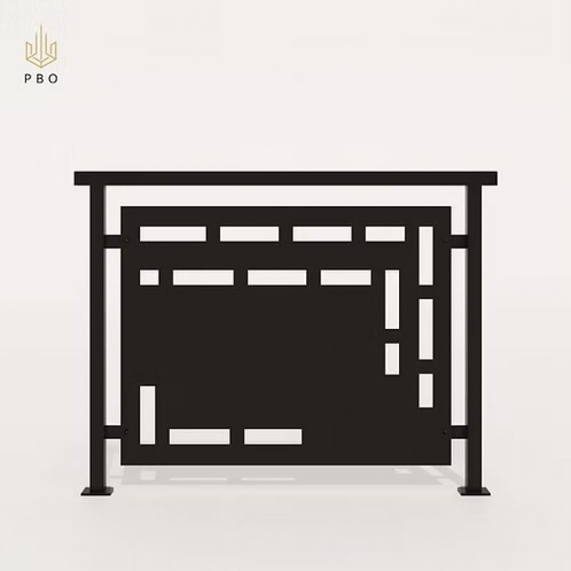 BALUSTRADES DE BALCON MÉTALLIQUES