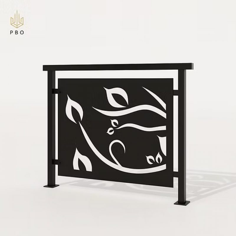 BALUSTRADES DE BALCON MÉTALLIQUES