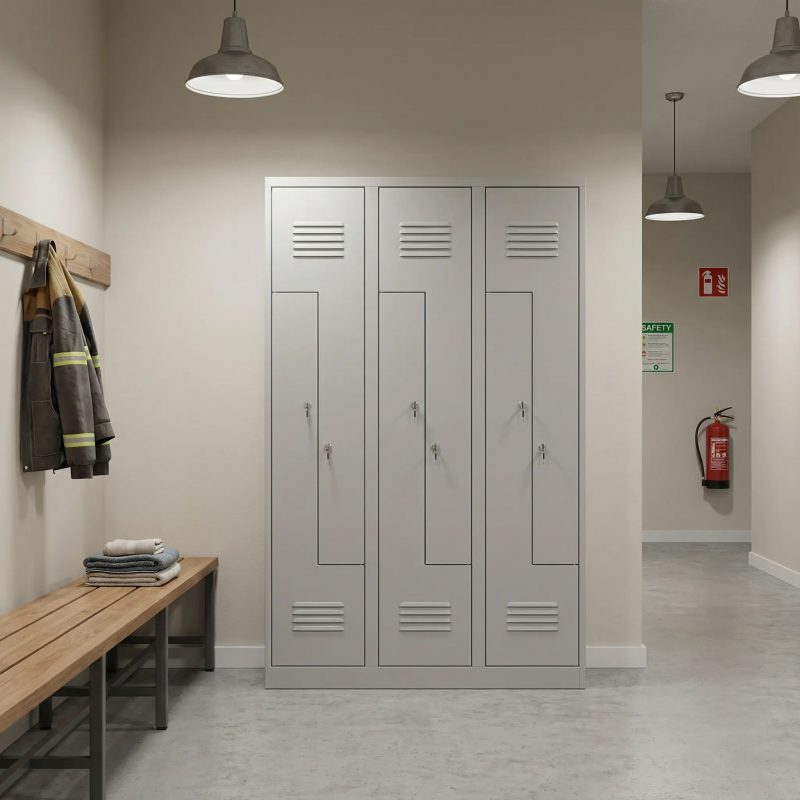 ARMOIRES MÉTALLIQUES VESTIAIRES 