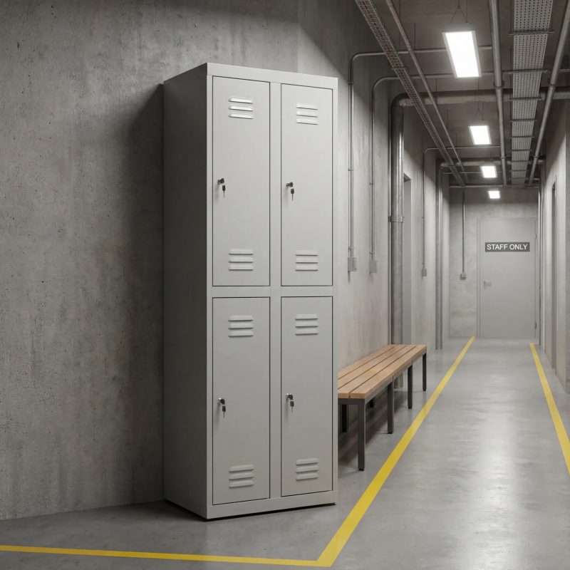 ARMOIRES MÉTALLIQUES VESTIAIRES 